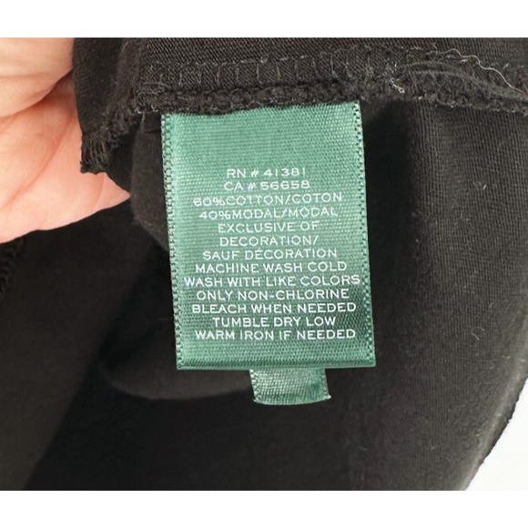 Ralph Lauren Womens Embroidered Crochet Shirt 3X Short Sleeve Boho Lightweight - Picture 5 of 9